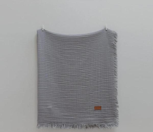Caramell Müslin Battaniye (MUSLİN BLANKET) 120x120 - Image 1