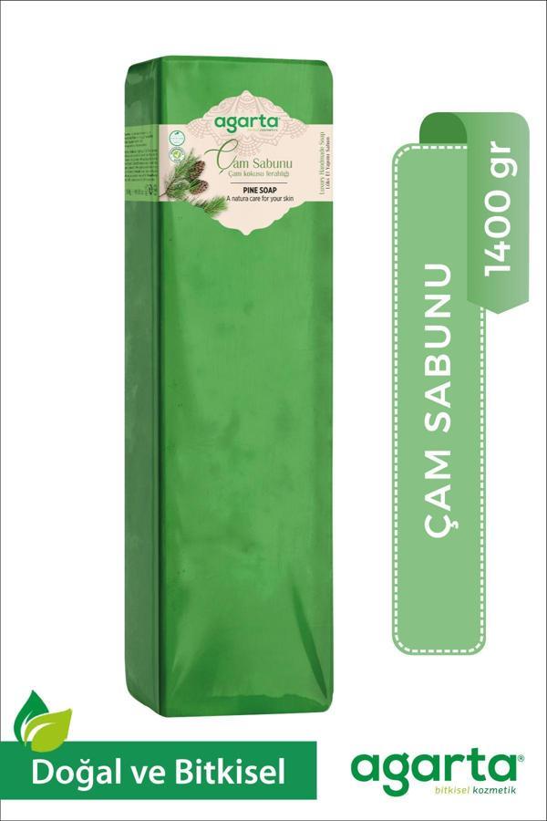 Agarta Doğal El Yapımı Çam Sabunu 1400 Gr - Image 1
