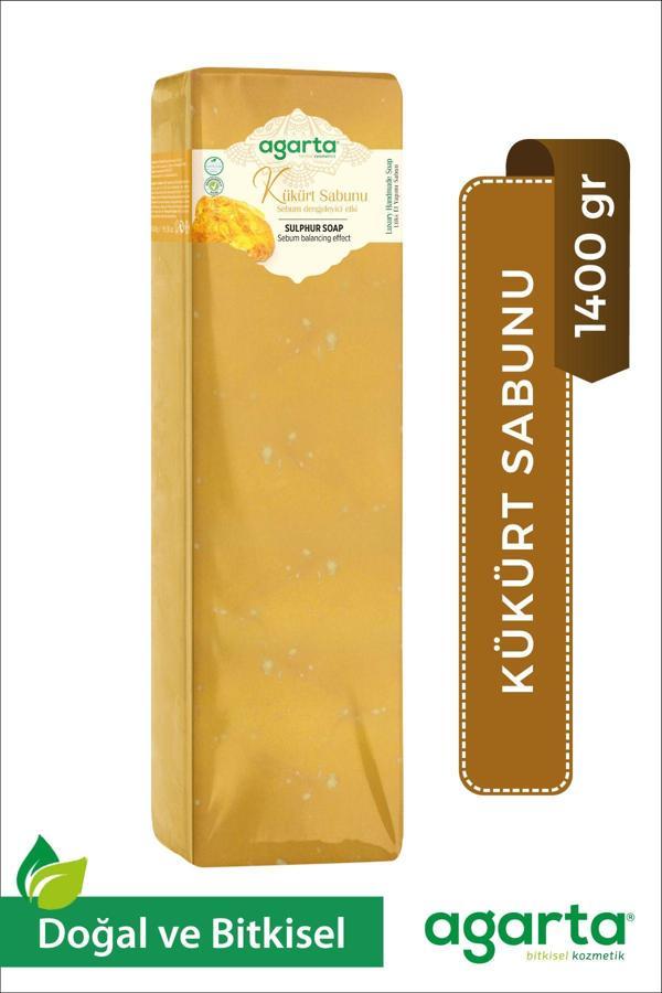 Agarta Doğal El Yapımı Kükürt Sabunu 1400 Gr - Image 1