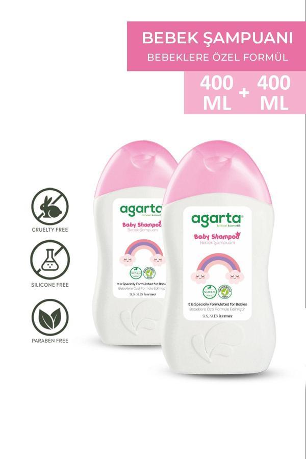 Agarta 2 Adet Doğal Şampuan Kız Çocuklarına Özel Bakım 400 Ml - Image 1