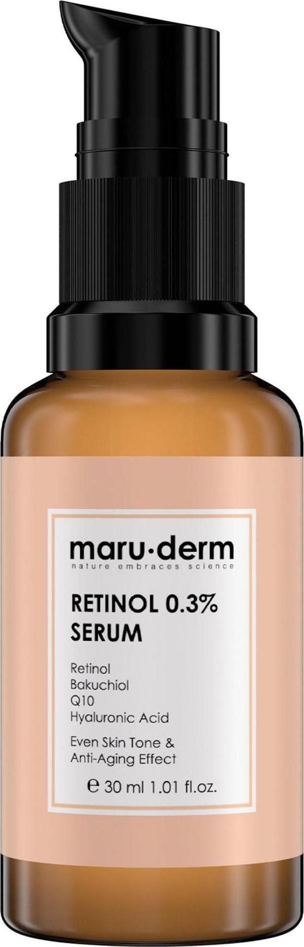 Maruderm Retinol %0.3 Cilt Yenileyici Bakım Serumu 30 ML - Image 1