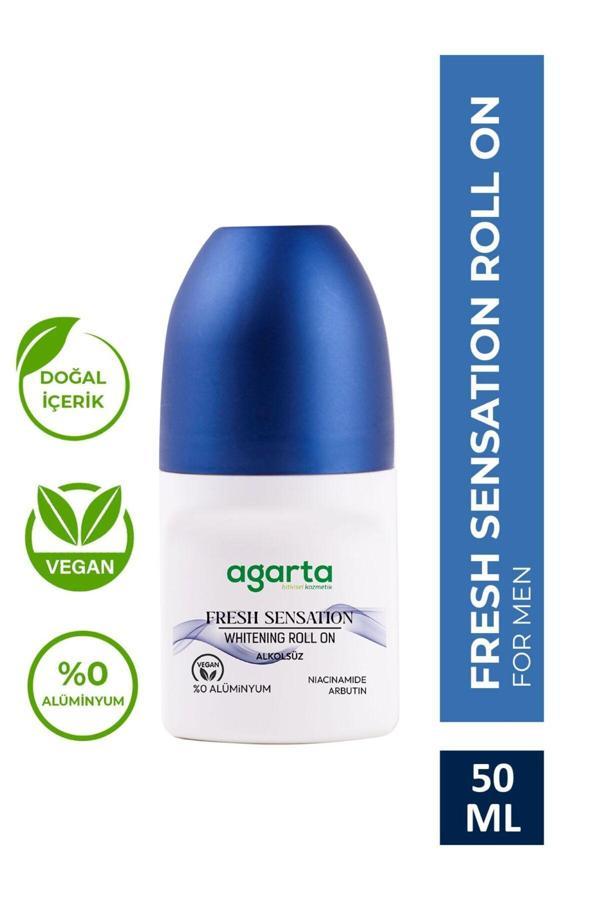 Agarta Ter Kokusu Önleyici 24 Saat Etkili Erkek Fresh Sensatıon Roll-On 50 Ml - Image 1