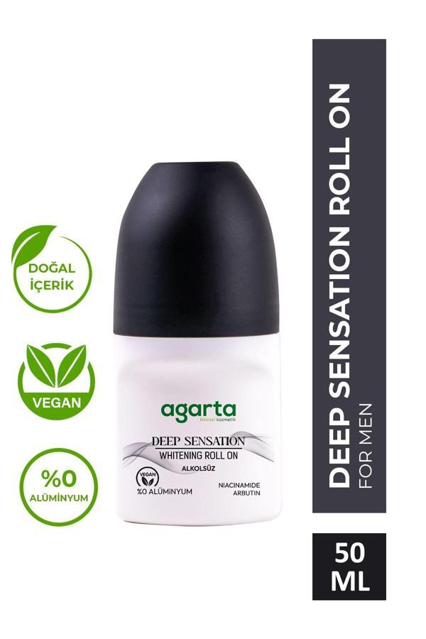 Agarta Ter Kokusu Önleyici 24 Saat Etkili Erkek Patchoulı Deep Sensatıon Roll-On 50 Ml - Image 1