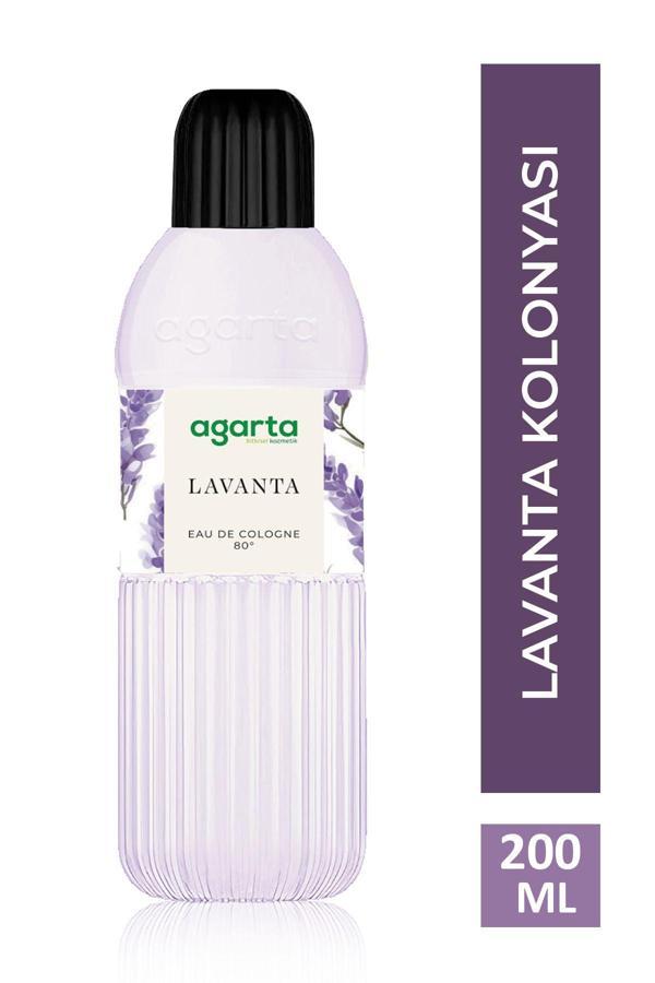 Agarta Pet Şişe 80 Derece  Lavanta Kolonya  200 Ml - Image 1