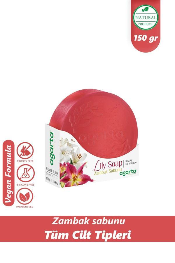 Agarta Doğal Zambak Sabunu 150 G - Image 1