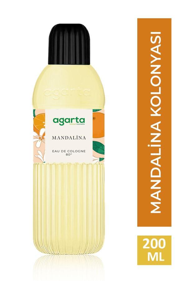 Agarta Pet Şişe 80 Derece  Mandalina Kolonyası 200 Ml - Image 1