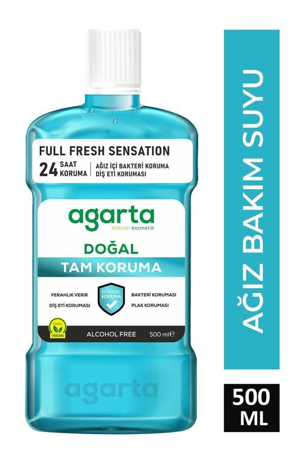 Agarta Ağız Bakım Suyu Tam Koruma Alkolsüz 500 Ml - Image 1