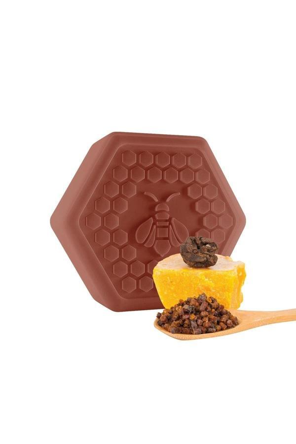 Agarta %100 El Yapımı Doğal Yüz Ve Vücut Sabunu Propolis Sabunu 125 Gr - Image 1