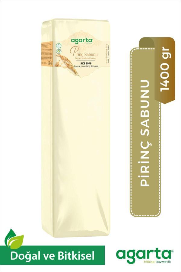 Agarta Doğal El Yapımı Pirinç Sabunu 1400 Gr - Image 1