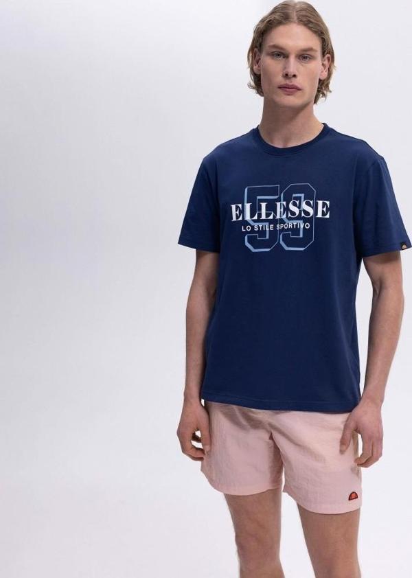 Ellesse Erkek Lacivert Tişört EM455 - Image 1