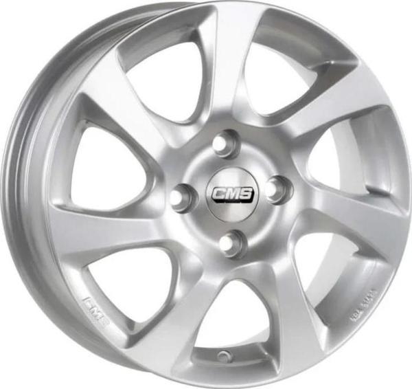 CMS-1060-01 6.5x16" -4x100 ET37 67.2 Silver Jant (4 Adet) - Image 1