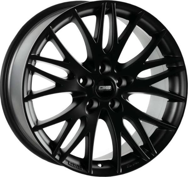 CMS-384-05 6.5x15" -4x108 ET15 65.1 Complete Matt Black Jant (4 Adet) - Image 1