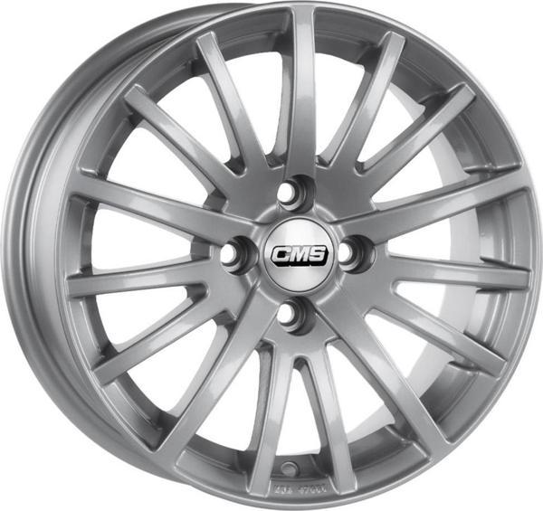 CMS-465-26 6.5x15" -4x108 ET25 65.1 Racing Silver Jant (4 Adet) - Image 1