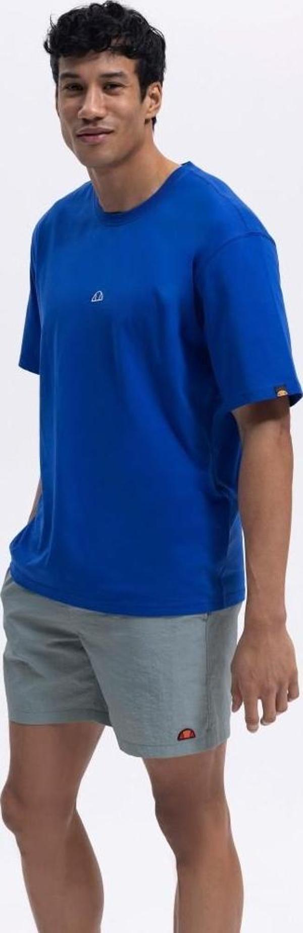 Ellesse Erkek Saks Mavi Tişört EM376 - Image 1