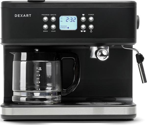 Dexart DX-1341 HomeBarista 3-in-1 Filtre Kahve ve Espresso Makinesi - Image 1