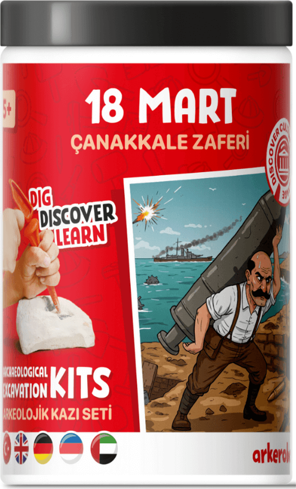 Arkerobox 18 Mart Çanakkale Zaferi Mini Kazı Seti - Image 1