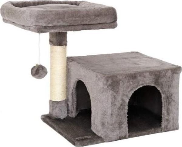 Reyo Pet Komfor Stepli Yuvalı Kedi Tırmalaması Antrasit - Image 1