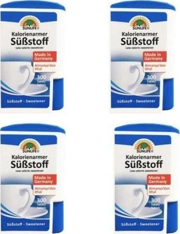 Sunlife Sweetener Tatlandirici 300 Tablet - 4 Adet - Image 1