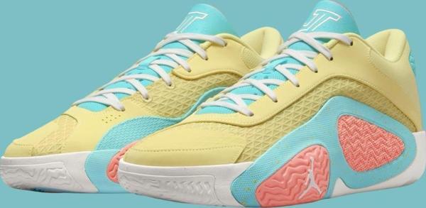 NİKE AİR Jordan Tatum 2 "Lemonade" Erkek Basketbol Ayakkabısı-FJ6457-700 - Image 1
