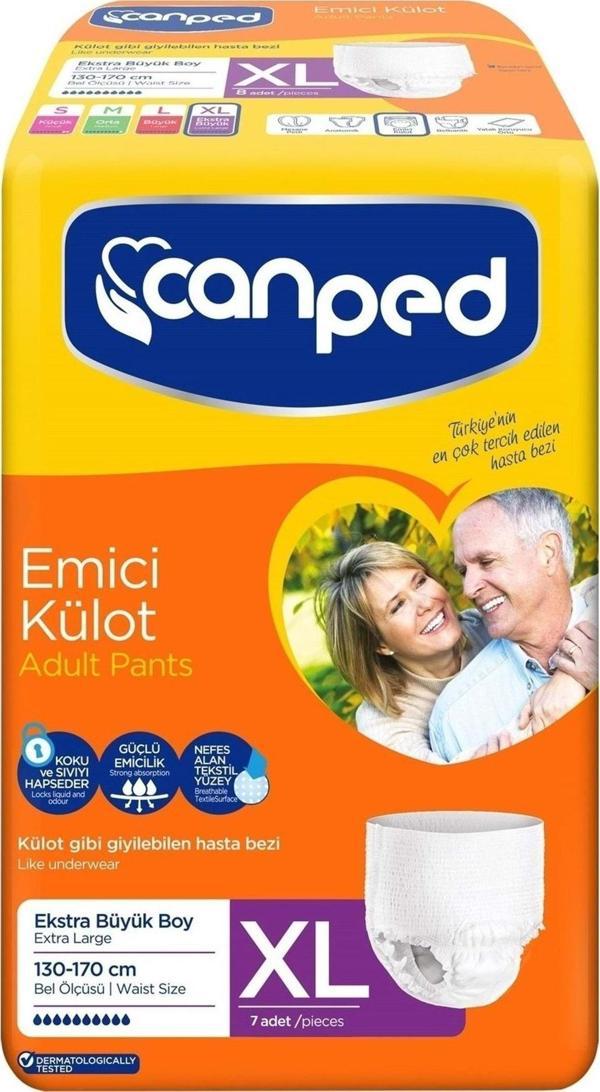 CANPED EMİCİ KÜLOT EXTRA LARGE 7 ADET - Image 1