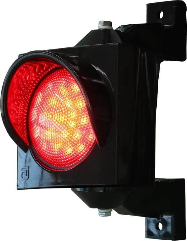 100 mm Ledli Tekli Sinyal Verici, Trafik Lambası - Image 1