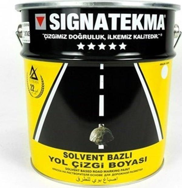 Constance MMA Esaslı Akrilik Yol Çizgi Boyası, Şerit Boyası 25 kg Yeşil - Image 1