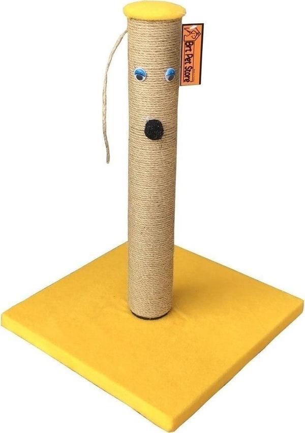 Brt Pet Kedi Tırmalama Tahtası - 42 Cm - Sarı - Image 1