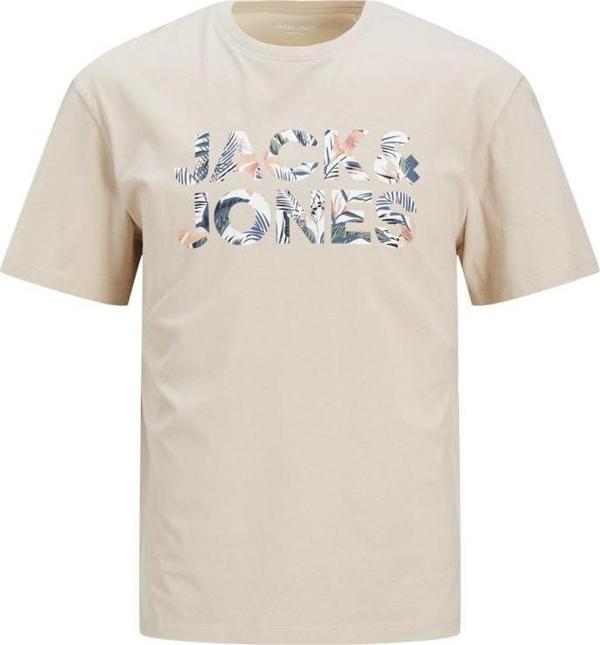 Jack&Jones Ebran Logo Erkek Tişört 12268127 - Image 1