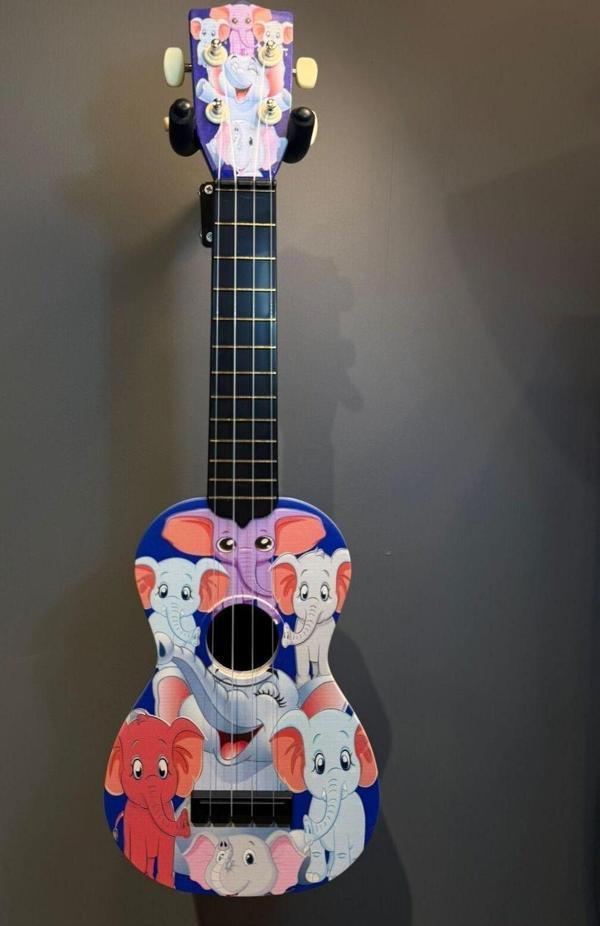 Gonzales Xu-21 Soprano Ukulele Fil Desenli - Image 1