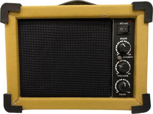 High Tone Ht-5G 5 Watt Elektro Gitar Amfisi (Sarı) - Image 1