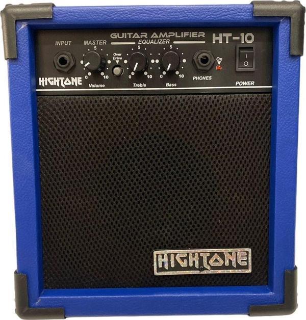High Tone Mavi Hightone 10 Watt Elektro Gitar Combo Amfi Over Drive Kulaklık Çıkışı - Image 1