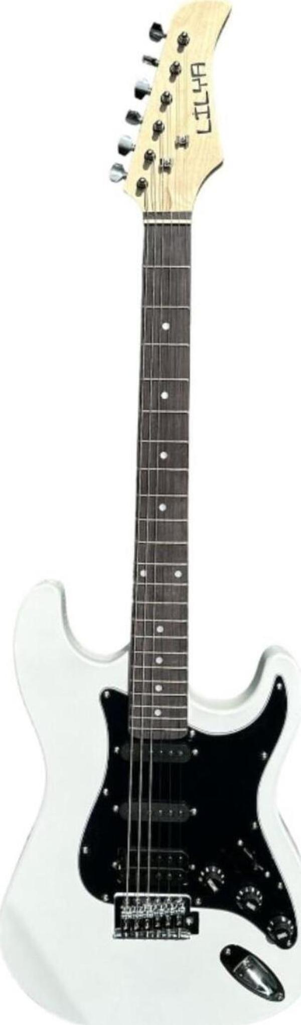 Lilya St309 Beyaz Elektro Gitar Hss - Image 1