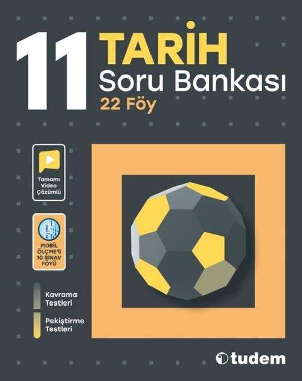 11. Sınıf Tarih Soru Bankası - Tudem Yayınları - Ders Kitapları - Image 1