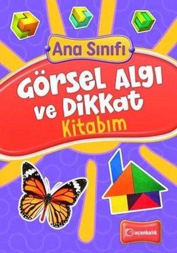 Ana Sınıfı - Görsel Algı ve Dikkat Kitabım - Uçanbalık Yayıncılık - Image 1
