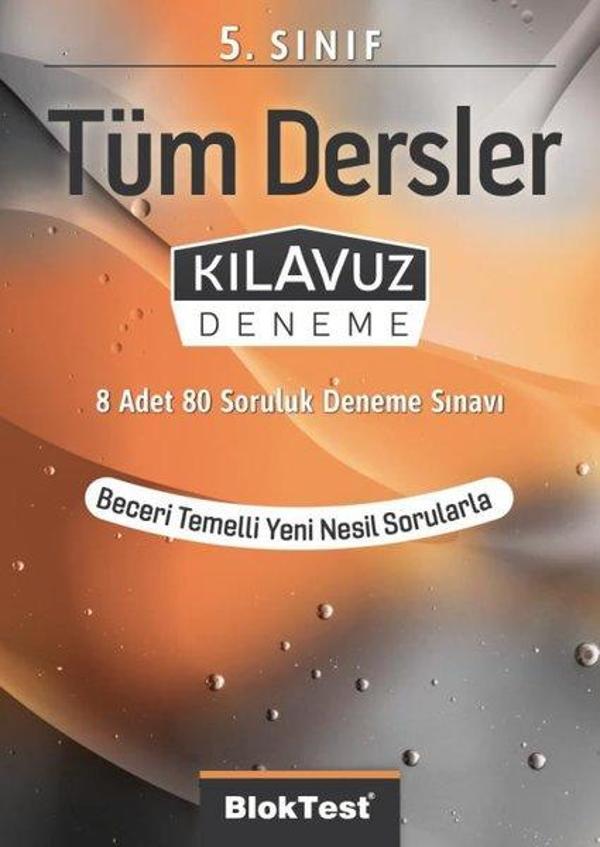 5.Sınıf Bloktest Tüm Dersler Kılavuz Deneme - Bloktest Yayınları - Image 1