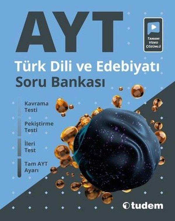 AYT Türk Dili Ve Edebiyatı Soru Bankası - Tudem Yayınları - Ders Kitapları - Image 1