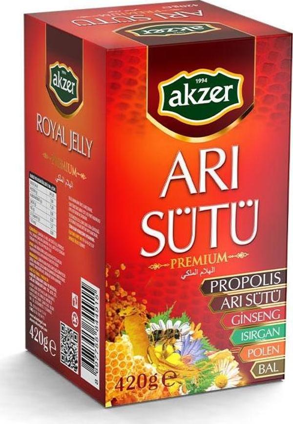 Akzer Arı Sütü  420 Gr - Image 1