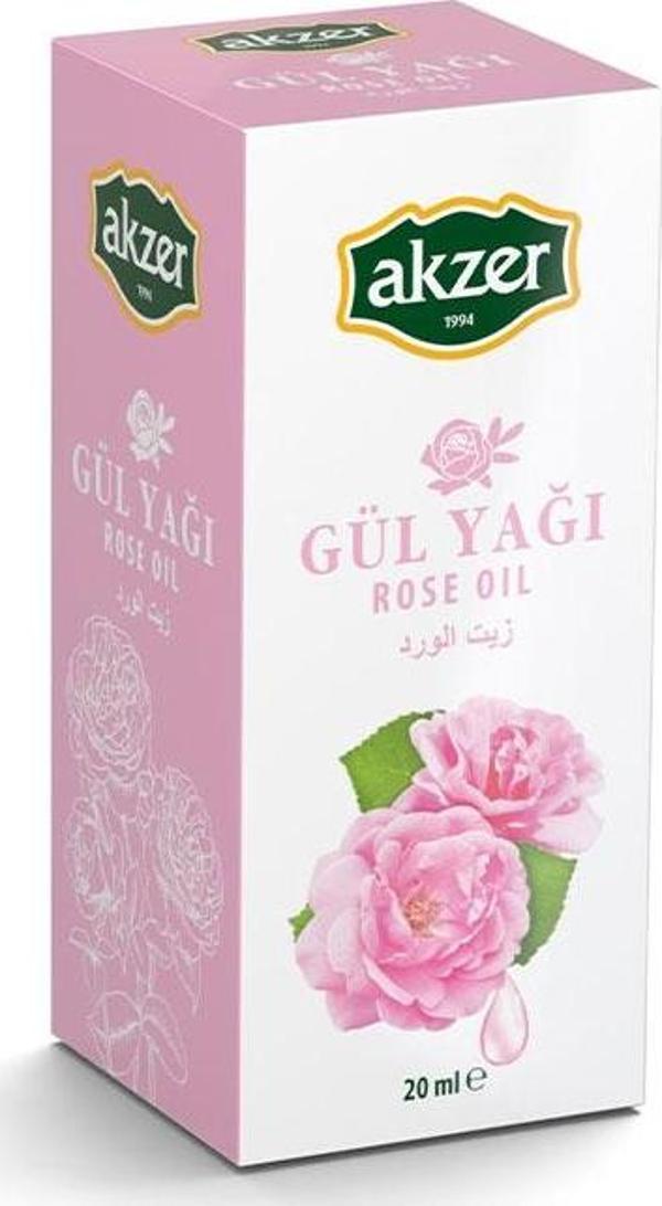 Akzer Gül Yağı 20 Ml - Image 1