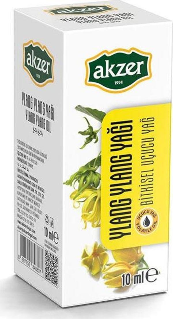 Akzer Ylang Ylang Yağı 10 Ml - Image 1