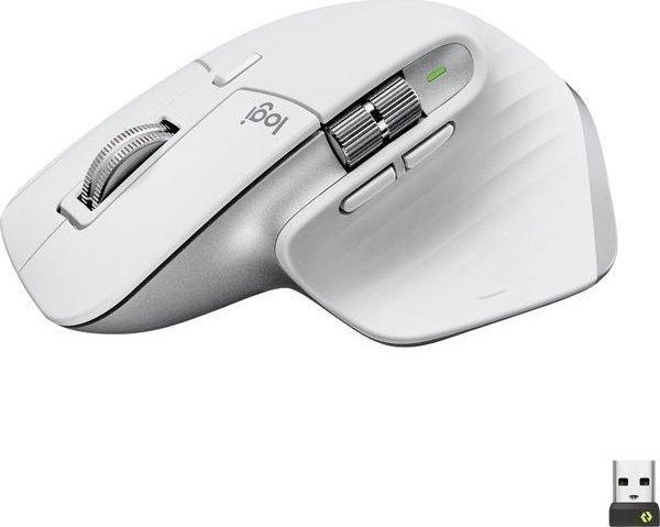 Logitech MX Master 3S Performans 8.000 DPI Optik Sensörlü Sessiz Kablosuz Mouse - Beyaz - Image 1