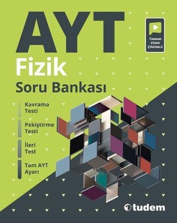 AYT Fizik Soru Bankası - Tudem Yayınları - Ders Kitapları - Image 1