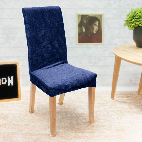 Bibaha Kadife Sandalye Örtüsü Sandalye Kılıfı Mutfak Sandalye Örtüsü - Image 1