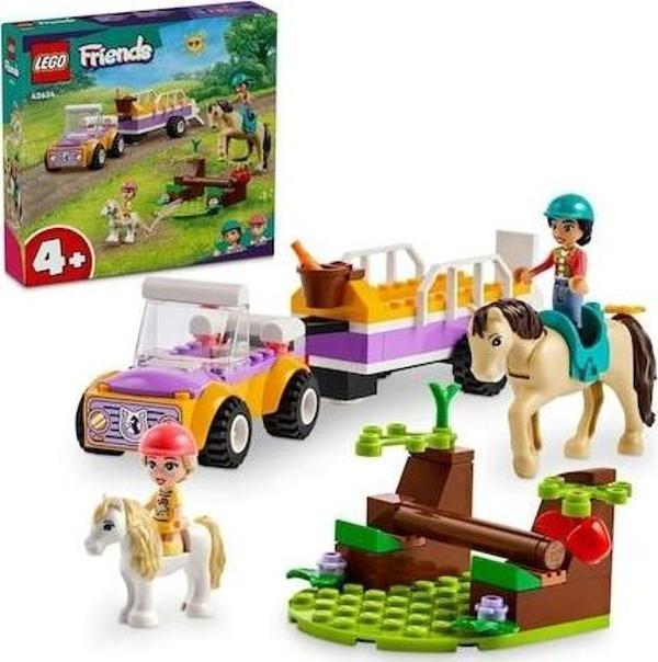 Lego Friends At ve Midilli Römorku 42634 Lisanslı Ürün - Image 1