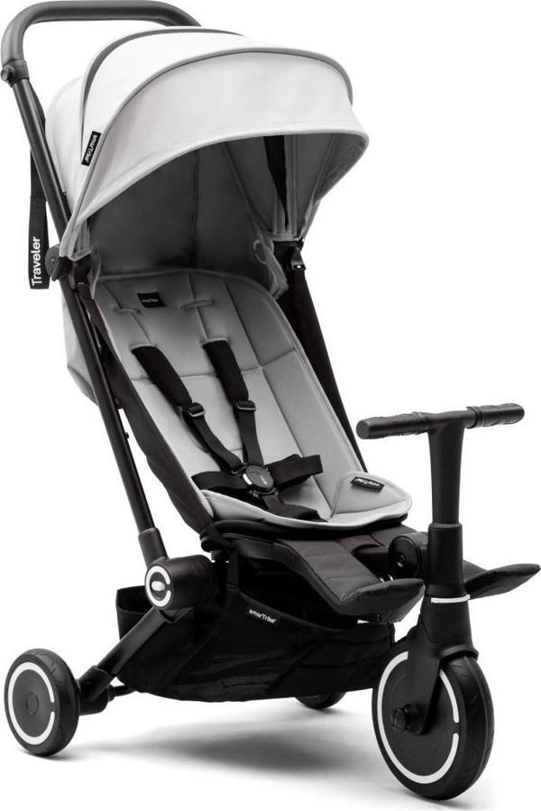 SmarTrike Traveler Hepsi Bir Arada Aktif Kabin Boy Bebek Arabası ve Bisiklet (6 Ay – 4 Yaş) - Image 1