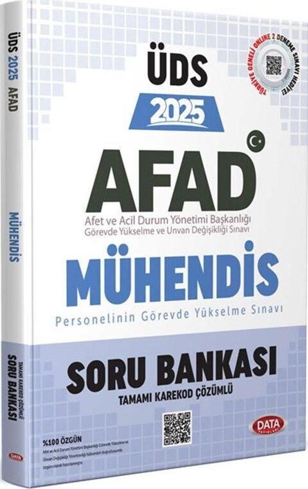 Data Yayınları 2025 ÜDS AFAD Mühendis Soru Bankası - Data Yayınları - Image 1