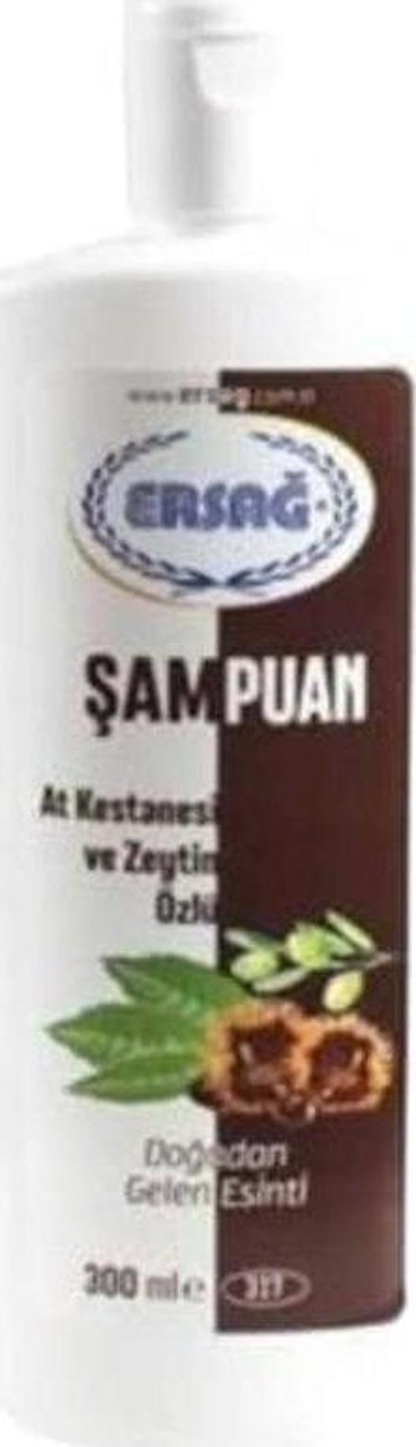 Ersağ At Kestanesi Ve Zeytin Özlü Şampuan 300 ml - Image 1