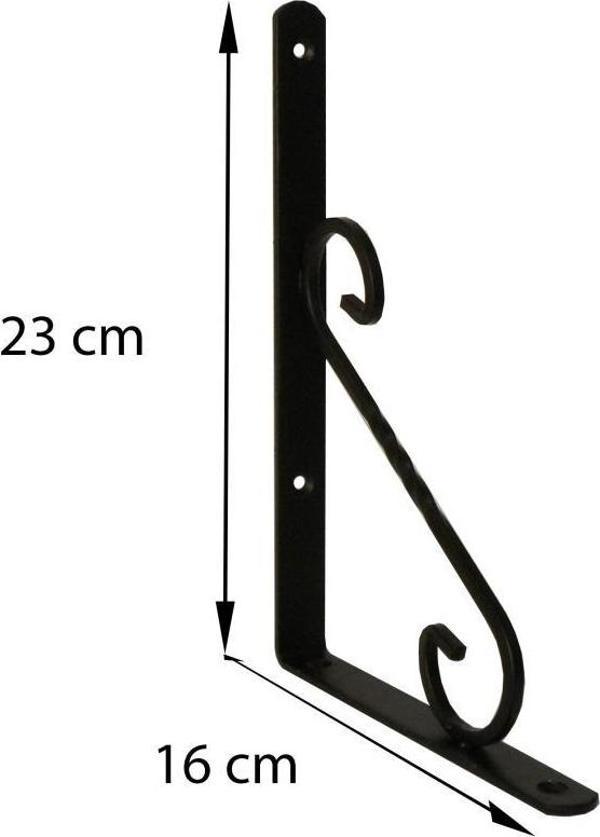 Ferforje Raf Altı No:3 Siyah - Image 1