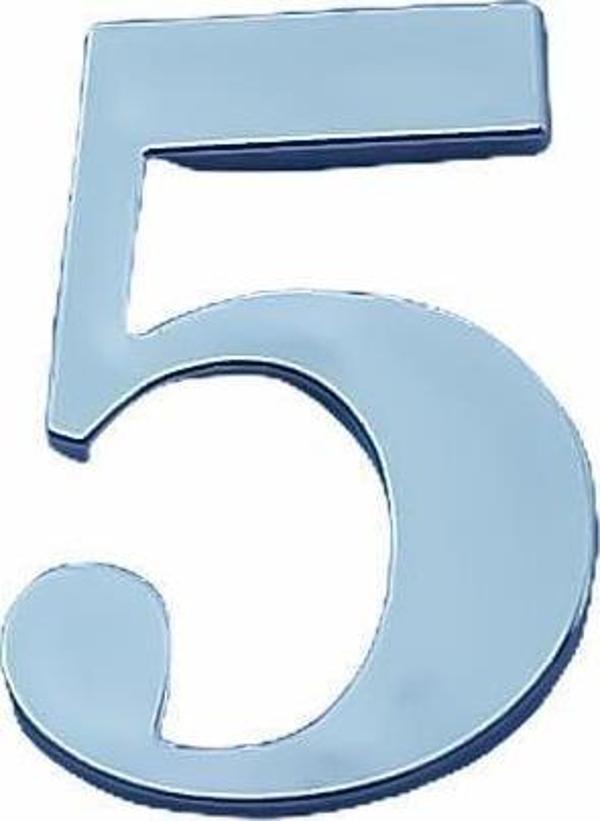 Cemax Villa Boy 5 Rakamı 8,5 cm Yapışkanlı - Image 1