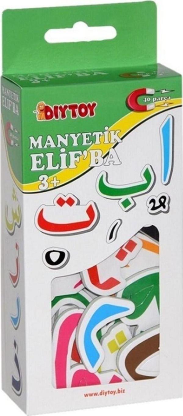 DIYTOY Manyetik Elif'ba Mıknatıslı 40 Parça - Image 1