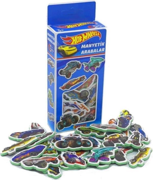 Hot Wheels Manyetik Arabalar Magnet Oyunu 22 Parça - Image 1